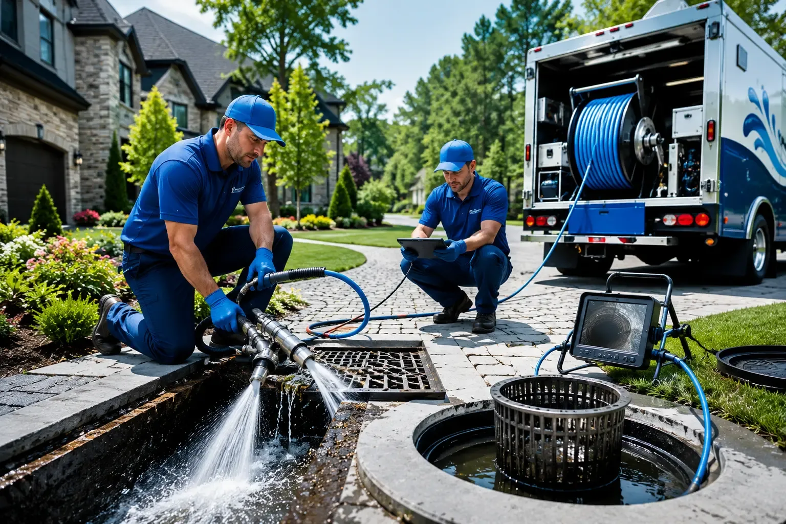 Local outdoor drain cleaning professionals in Edinburg, VA