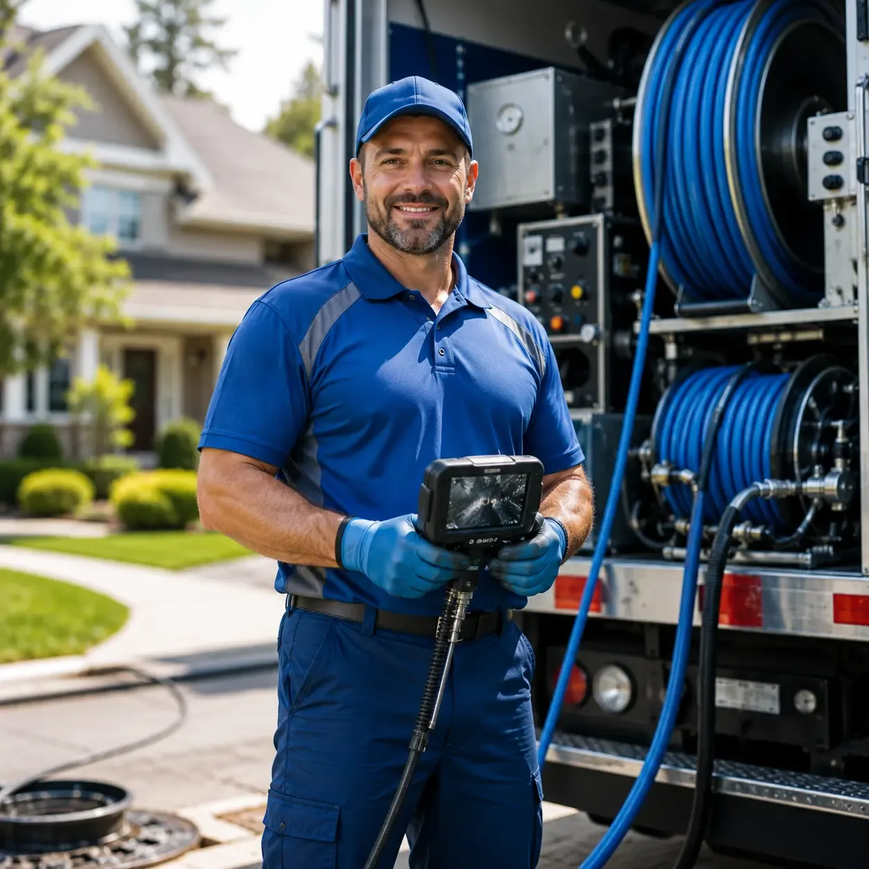 Local outdoor drain cleaning specialists in Edinburg, VA